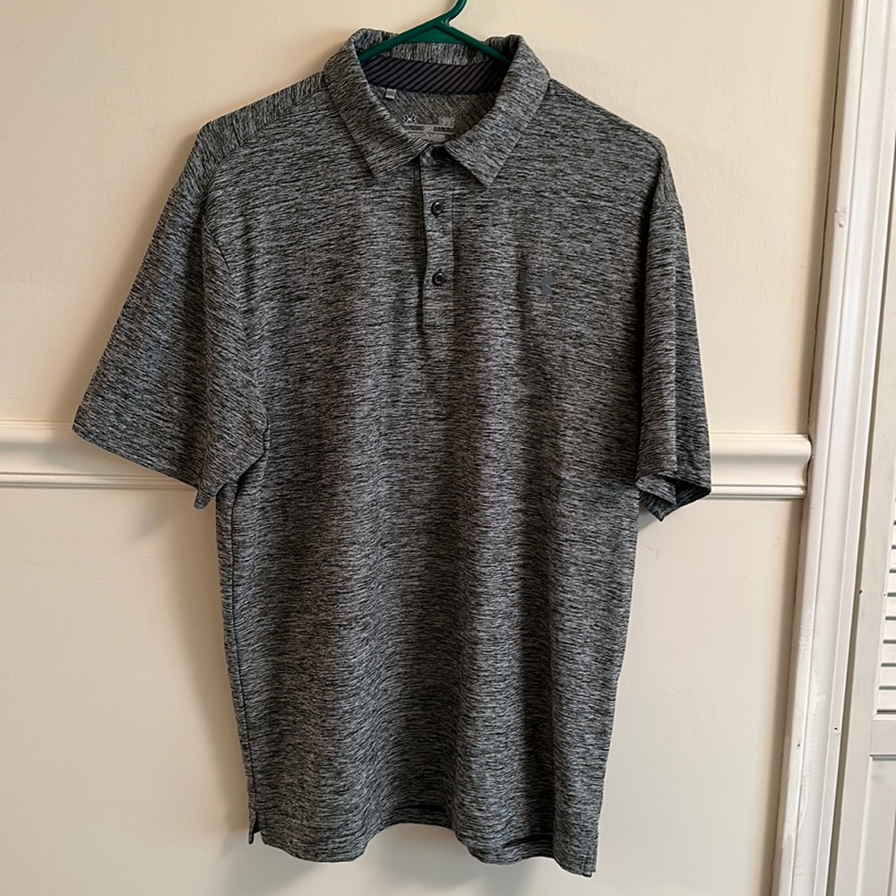 Under Armour Men’s Size Large L golf polo in great condition